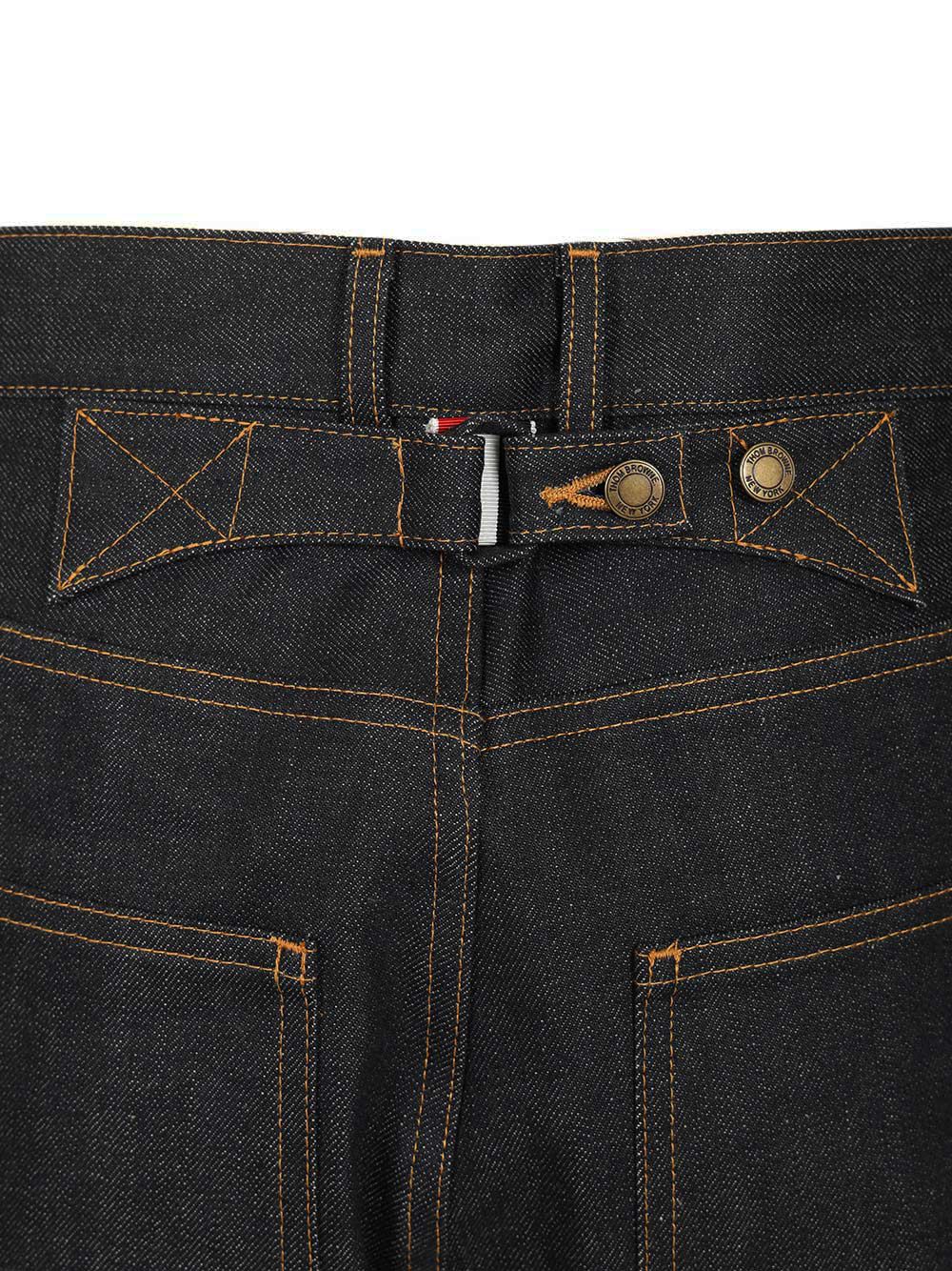 Thom Browne Selvedge Denim Pants Jeans - Blu | 0225c76d18df34011b5895f2c0877f4384a2c4ab