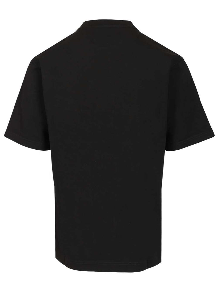 Dolce & Gabbana Cotton  With Embroidery T-Shirt - Nero | cefe851278713cd47016de5d6d0c5c654606f9ae