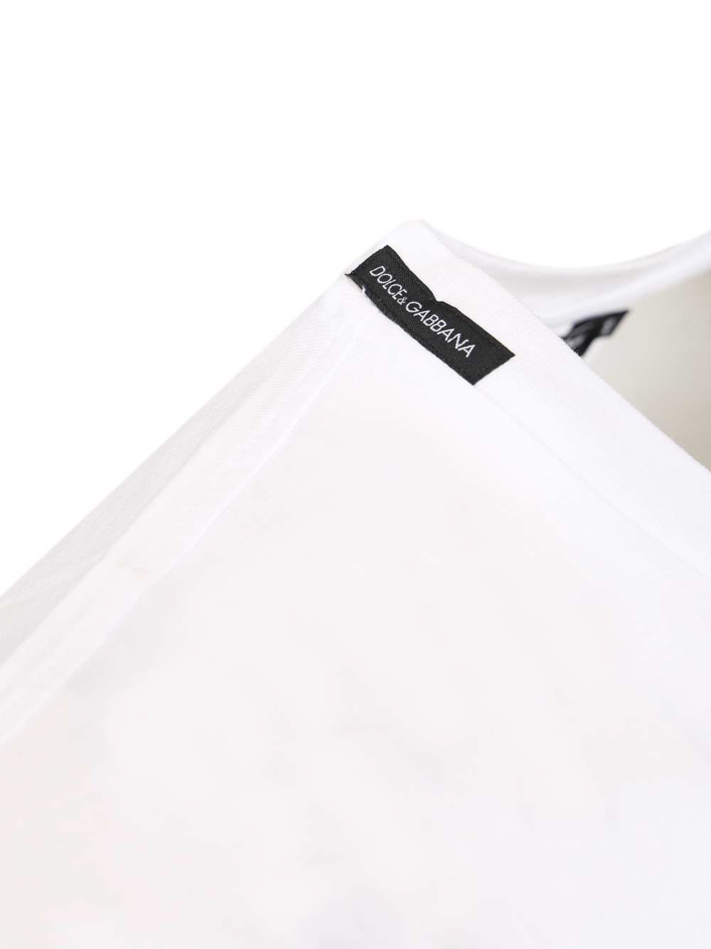 Dolce & Gabbana Jersey T-Shirt - Bianco | f414a2993db2028a2119112b38ba6d6eae6705ee