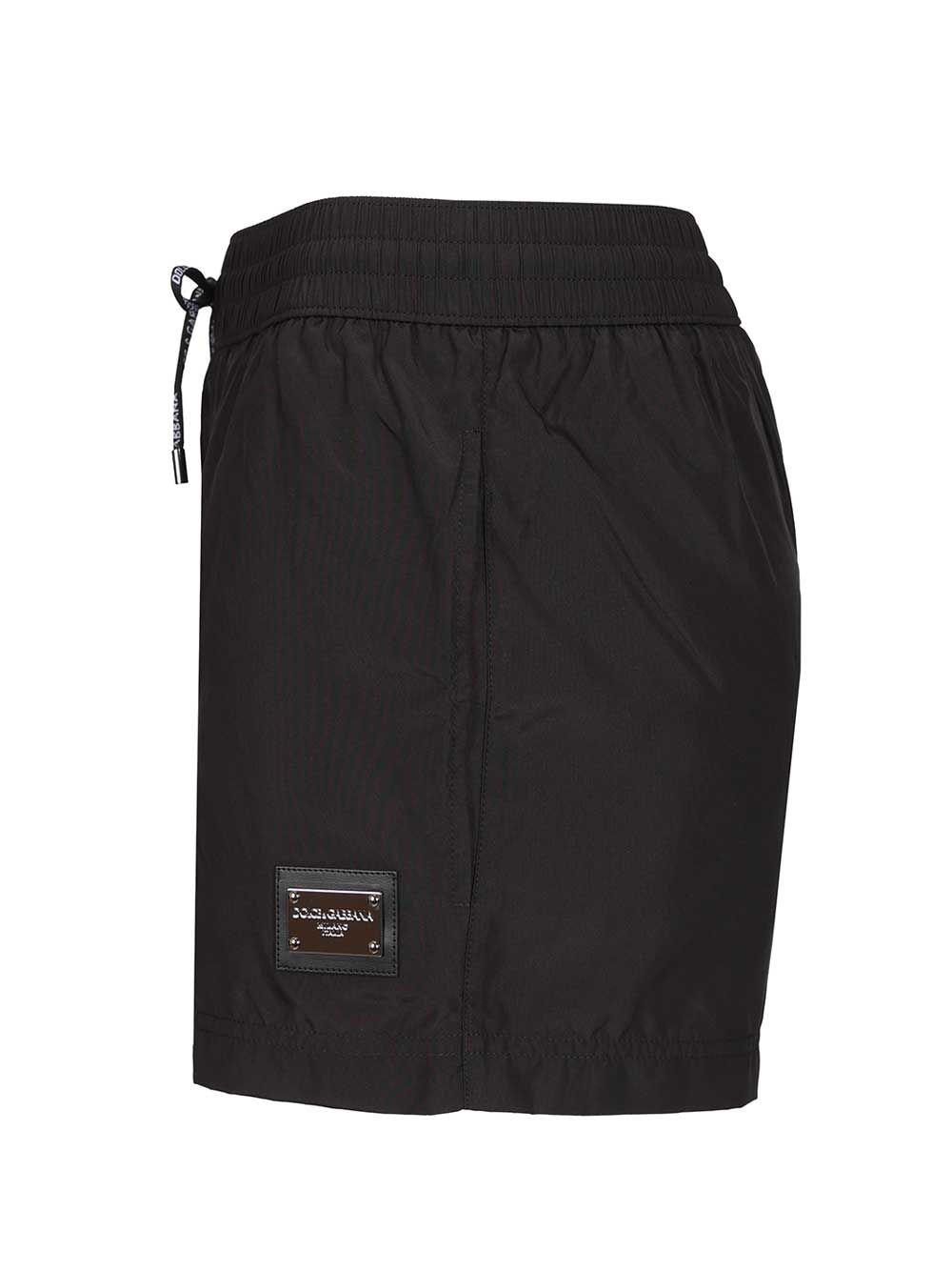 Dolce & Gabbana Beach Boxers Swimwear - Nero | f093a8600fb36900730909d6fbfb37de1f98d3e4