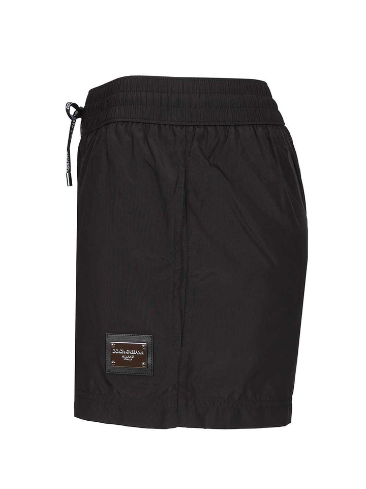 Dolce & Gabbana Beach Boxers Swimwear - Nero | f093a8600fb36900730909d6fbfb37de1f98d3e4