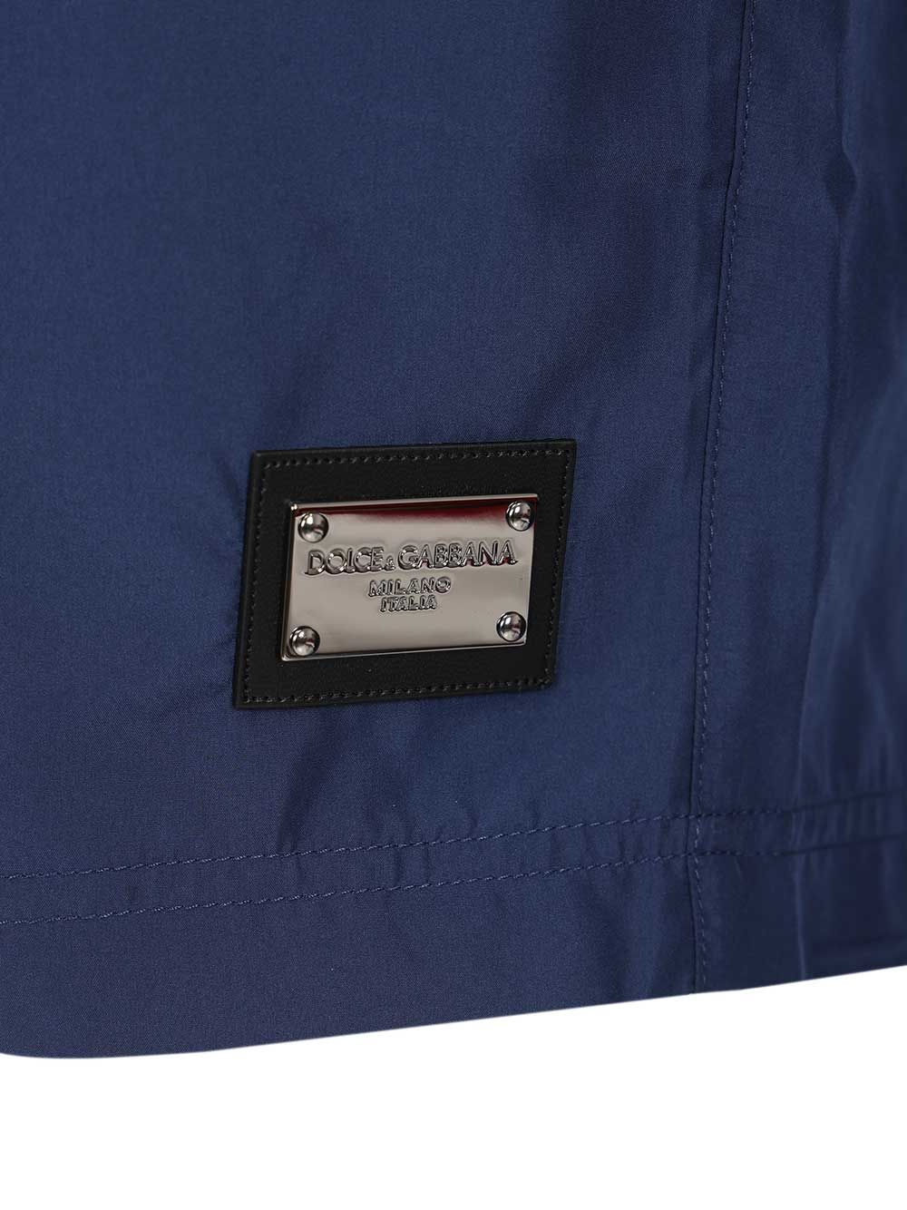 Dolce & Gabbana Nylon Shorts Swimwear - Blu | 3ccca36ed00075a89942d2354e40ef7c96a29437