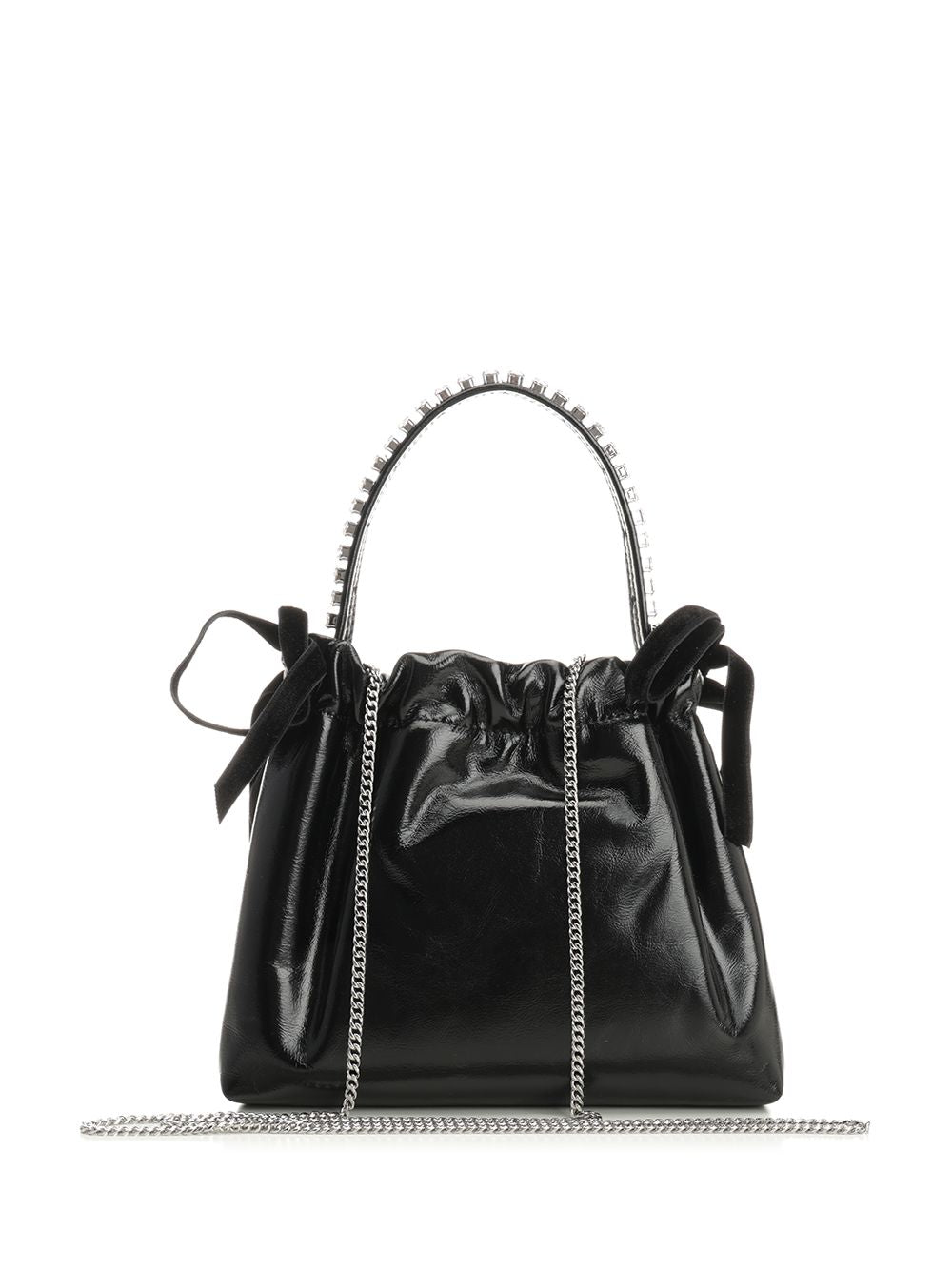 Jimmy Choo Mini Drawstring Bag Handbags - Nero | 7d831695f09a5ae9eca16ef2921d56a50b9cb356