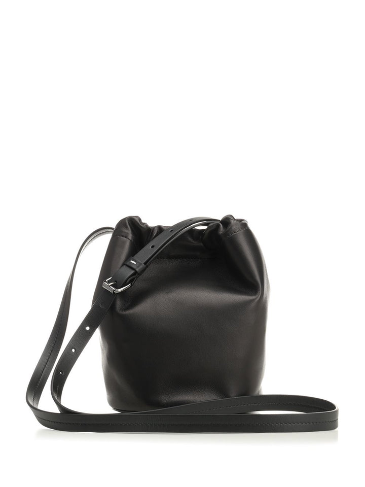 Maison Margiela Drawstring Pouch Bag Crossbody Bags - Nero | c09c486be95bed4c08cc34c292226b4dce492501