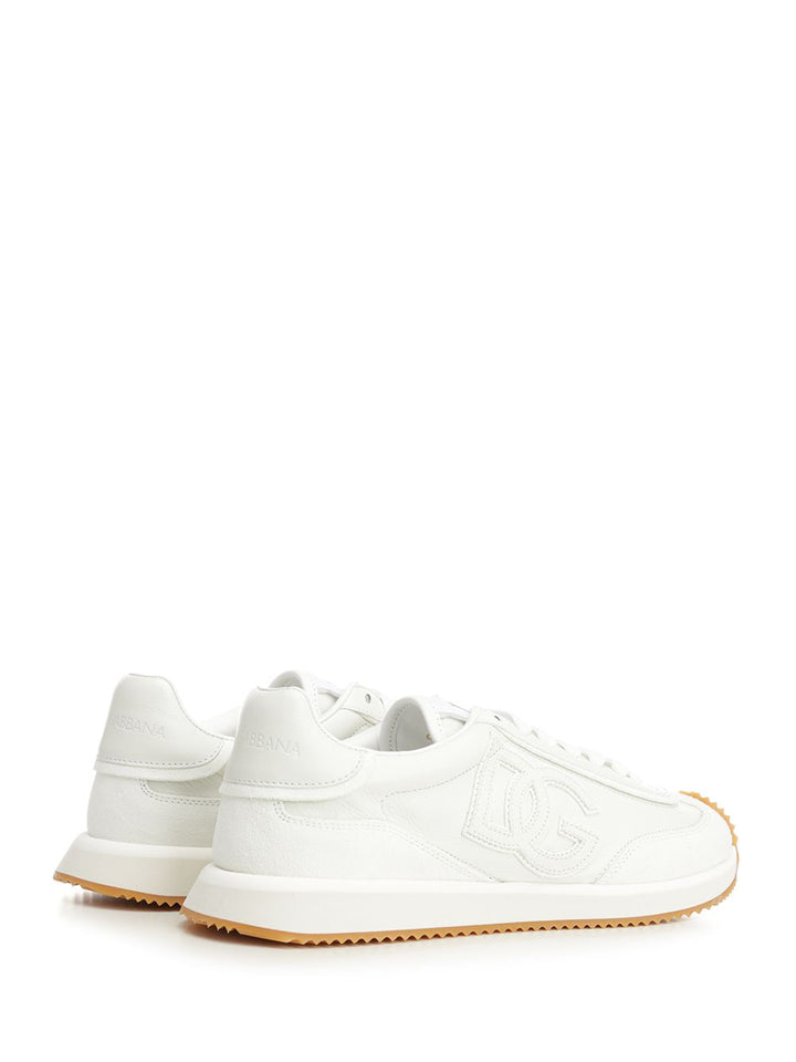 Dolce & Gabbana Dg Cushion Sneaker Sneakers - Bianco | 49c2f21e4f10f70cb110241a28c9803a96d0533a