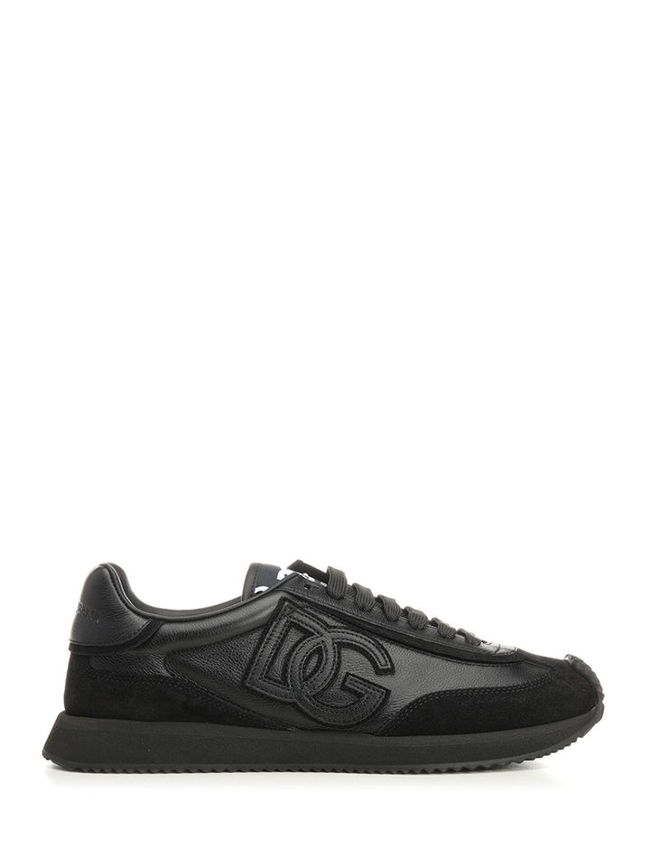 Dolce & Gabbana Dg Cushion Sneaker Sneakers - Nero | 8319d89a9bc80f523f853b9dd296bb51f2160757