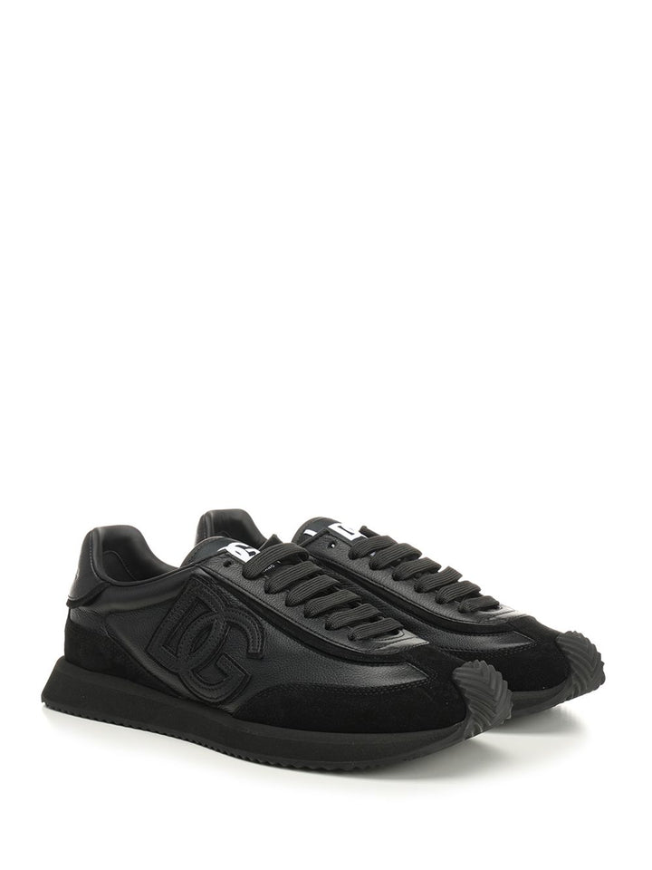 Dolce & Gabbana Dg Cushion Sneaker Sneakers - Nero | e1f56570a1010e1c05040a19786f0eb73c5a2124