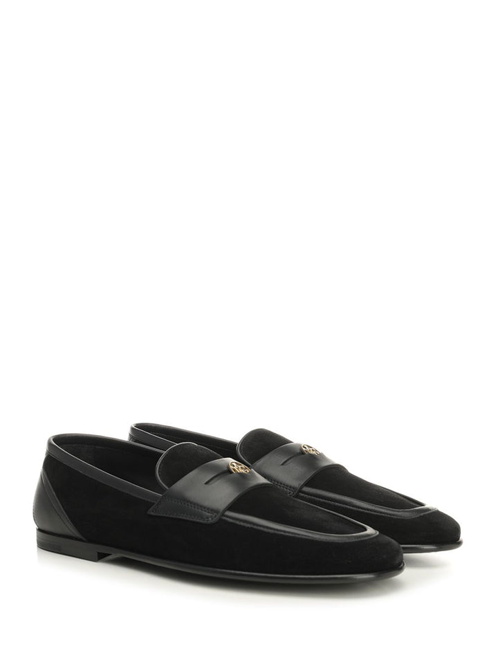 Dolce & Gabbana Ariosto Slipper Scarpe basse - Nero | b2eb7df243bd87dc9d95e57e865a86ef314db4ab