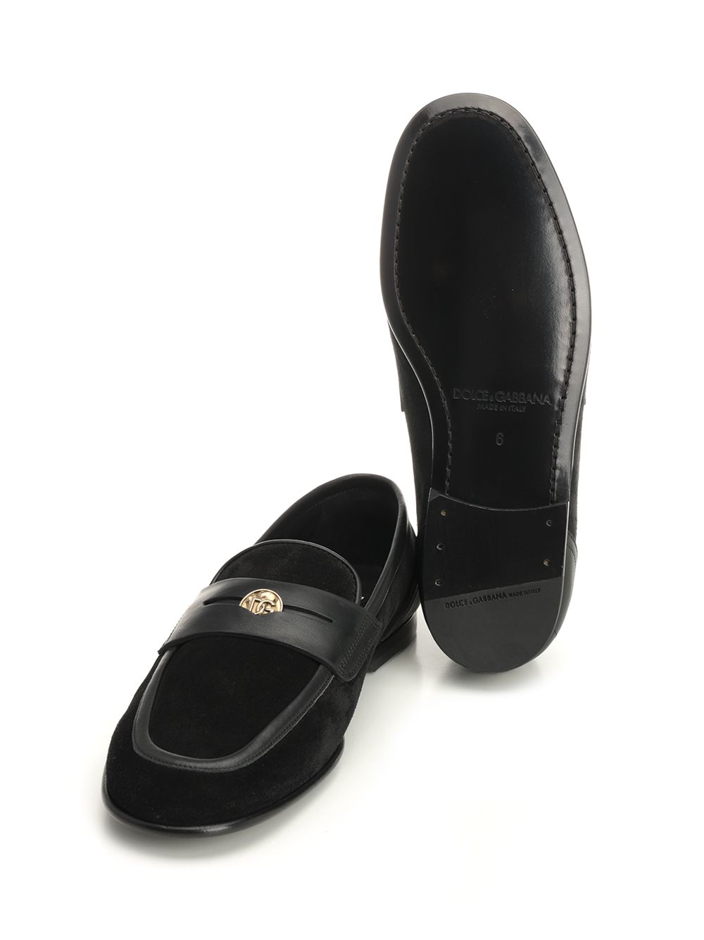 Dolce & Gabbana Ariosto Slipper Scarpe basse - Nero | 119fa08232e9555f3bee94ea36fdda9d2b87cb31
