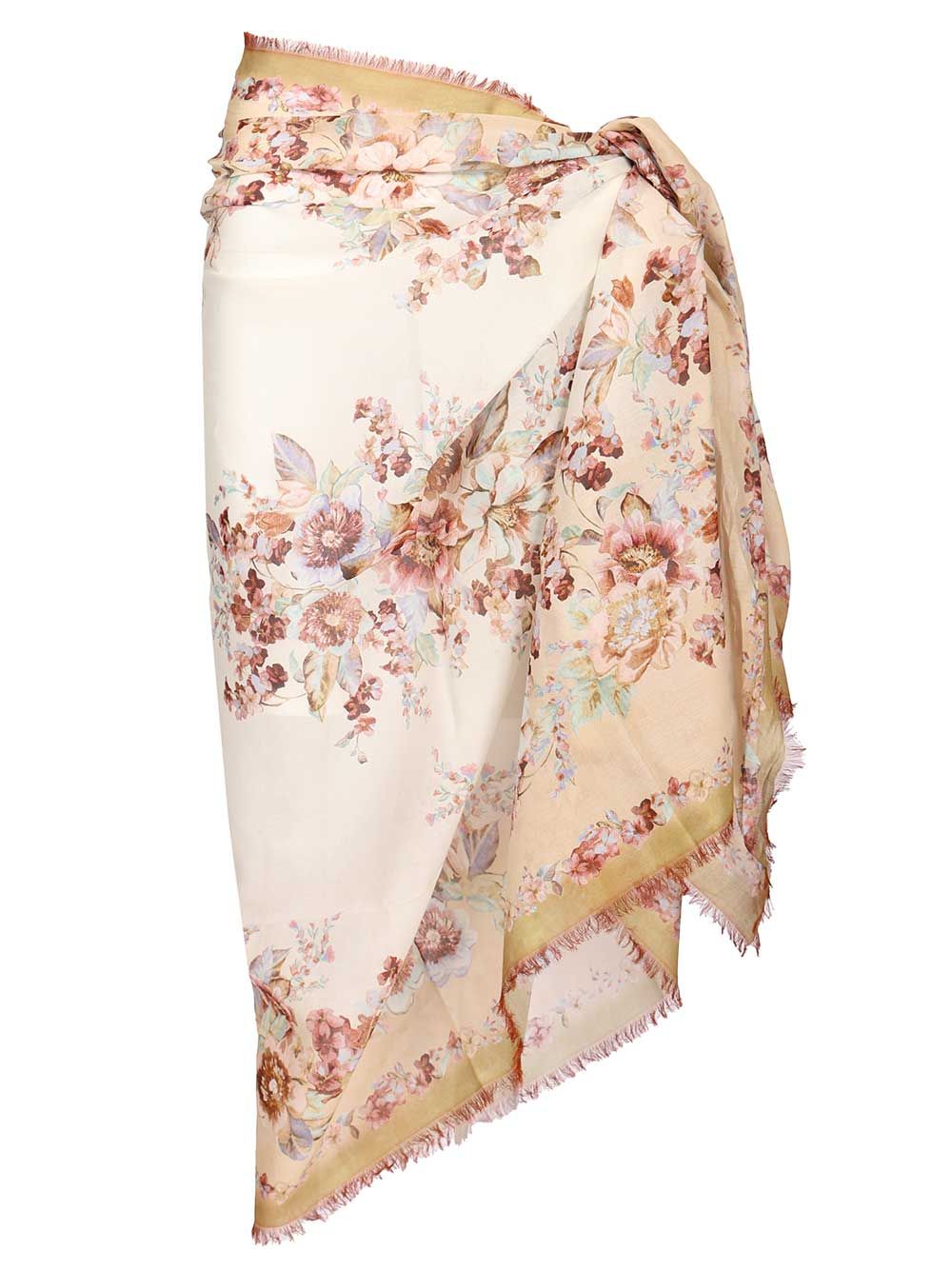 Zimmermann Cotton Pareo Gonne - Multicolor | fc3bb401b5bff6f280ed66decef9e90c9825a8dd
