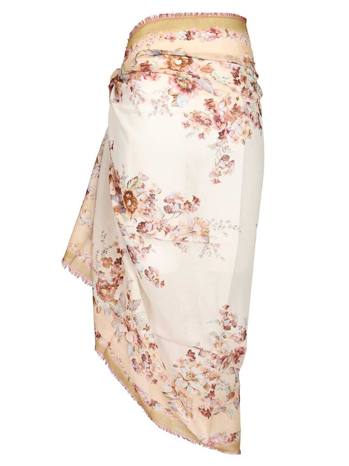 Zimmermann Cotton Pareo Gonne - Multicolor | 9486fe737bb3535c3a4718d695ea087639f54fe3
