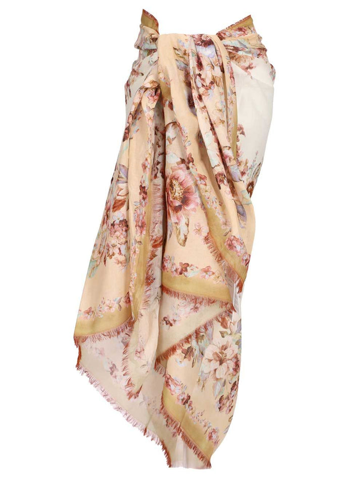 Zimmermann Cotton Pareo Gonne - Multicolor | baa2df4416a787c513aeebe8e209b2ffc239c349