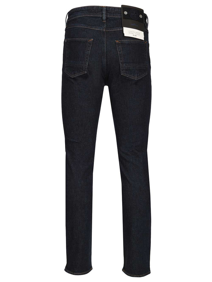 Stone Island Denim Research Stretch Jeans - Blu | bd351c4cb1c0bb335429d1ffe0ee0d401acd673f