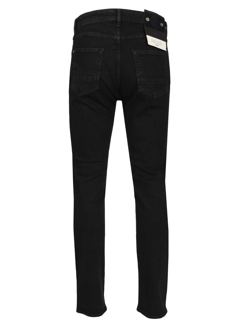 Stone Island Denim Research Stretch Jeans - Nero | 980666dfd9d44c55b39c5897031c148835b11e4e