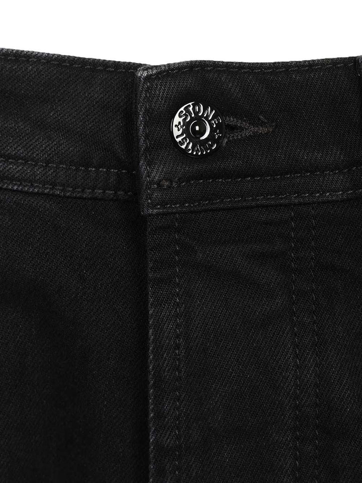 Stone Island Denim Research Stretch Jeans - Nero | 13c8eb3cd2460d909ef1c701382fb7974669eee1