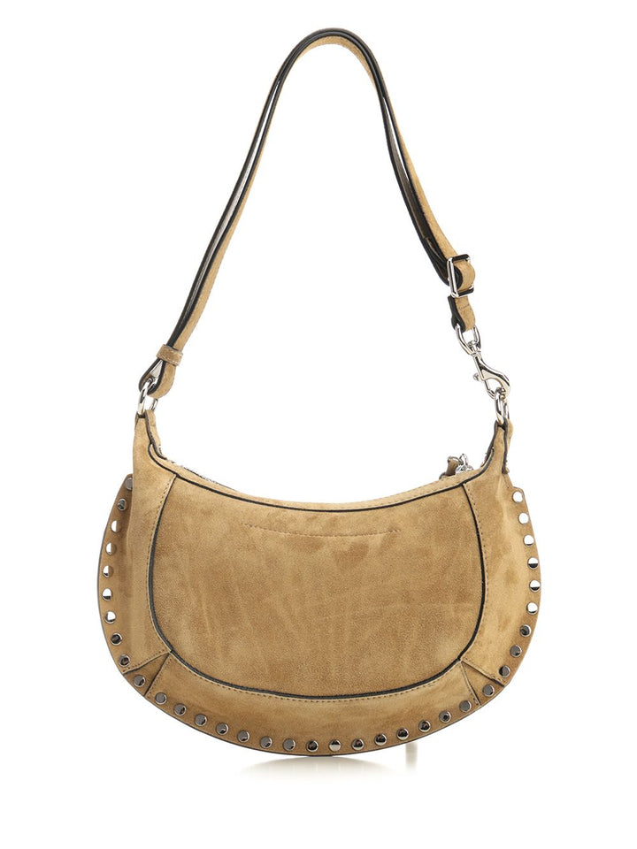 Isabel Marant Oskan Moon Crossbody Bags - Marrone | f0adb65cc90ab1dff51eb58237bd7c5250753a45