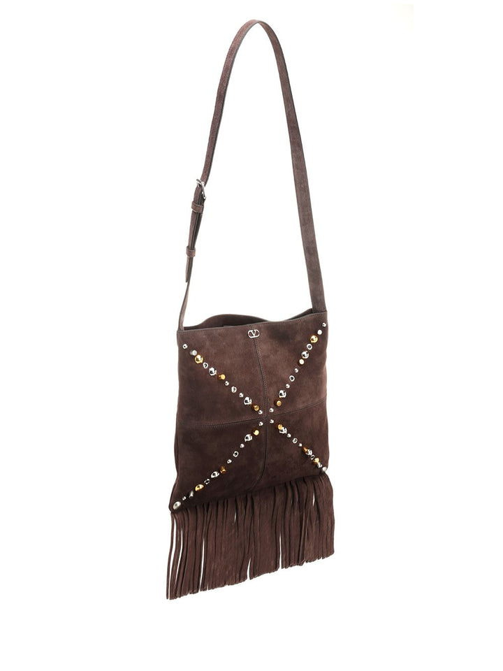 Valentino Garavani Nellcôte Shoulder Bags - Marrone | 31848d6002d6e954145fbed5d017706aca1d9ed1