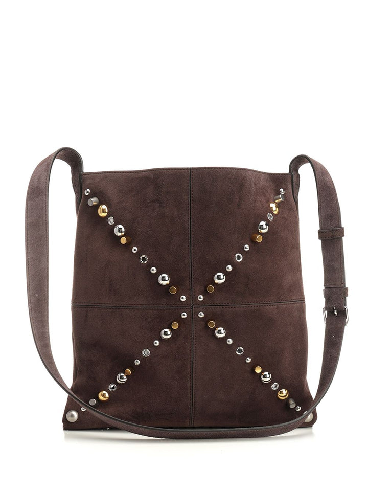 Valentino Garavani Nellcôte Shoulder Bags - Marrone | 1b29e29291baf3c0018aaef2700453488907085d