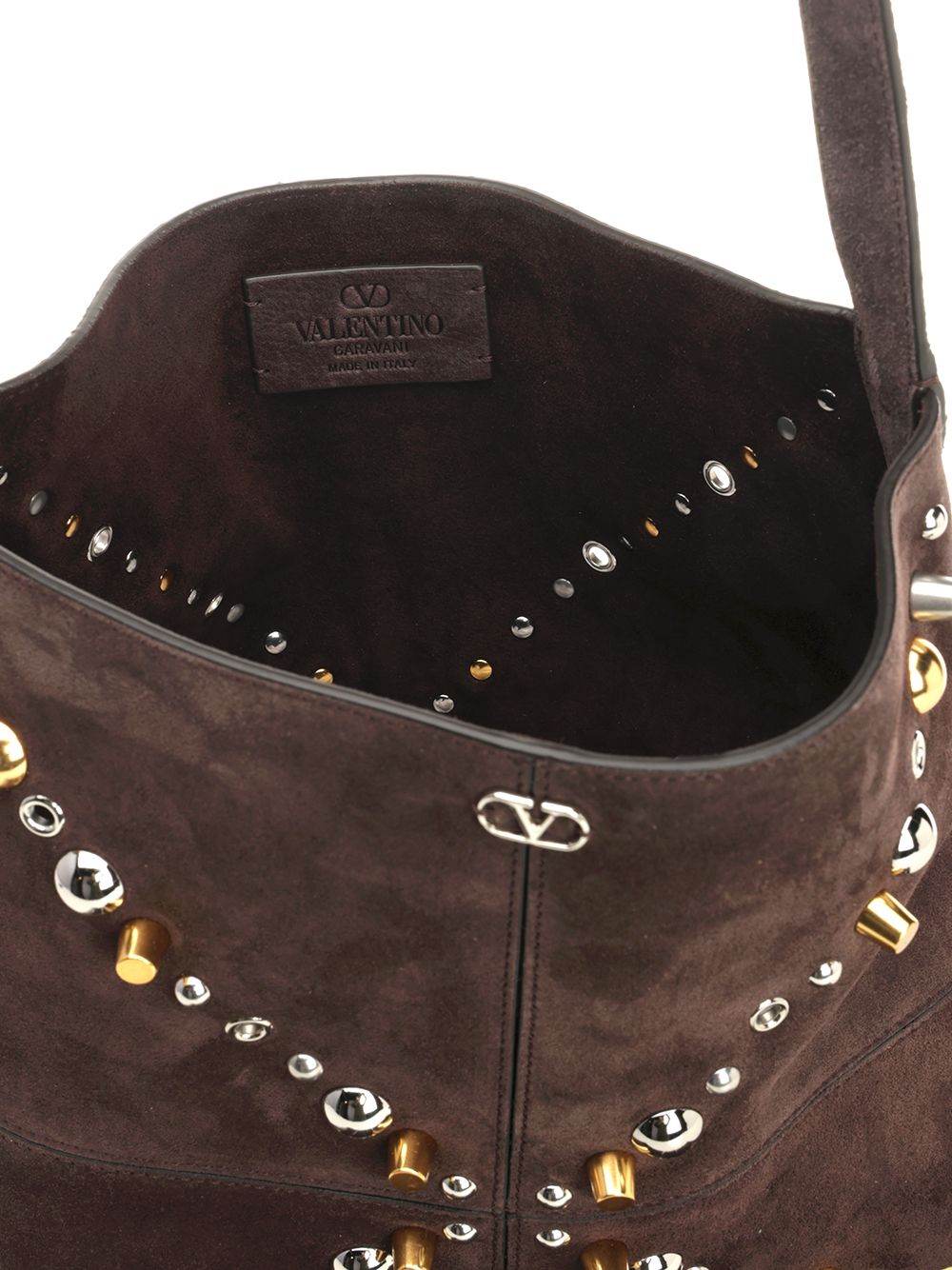 Valentino Garavani Nellcôte Shoulder Bags - Marrone | 4d8ba5350e0439c2d6990fa0338799afbead2484