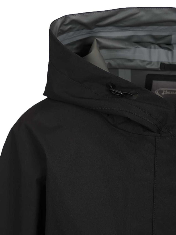 Herno A-Shape With 2-Layer Windstopper Hood Giacche - Nero | 4cffc24ae0587846e6af184fc38108214a132c55