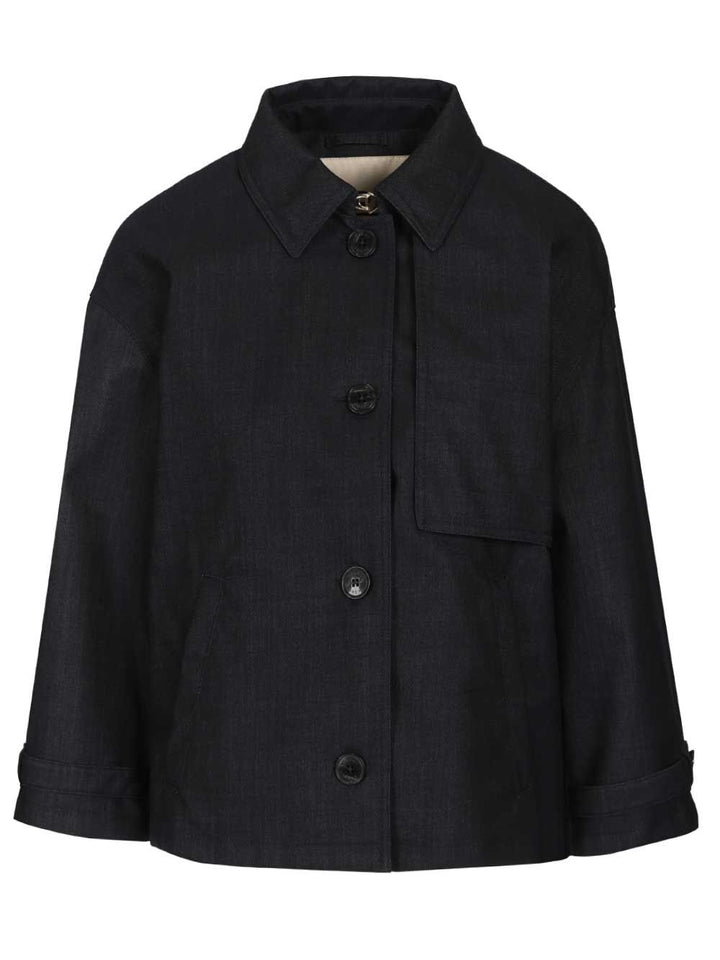 Herno Short Jkt Cotton Giacche - Blu | 10b44487a078148a9997b0983324308f6f3d178c