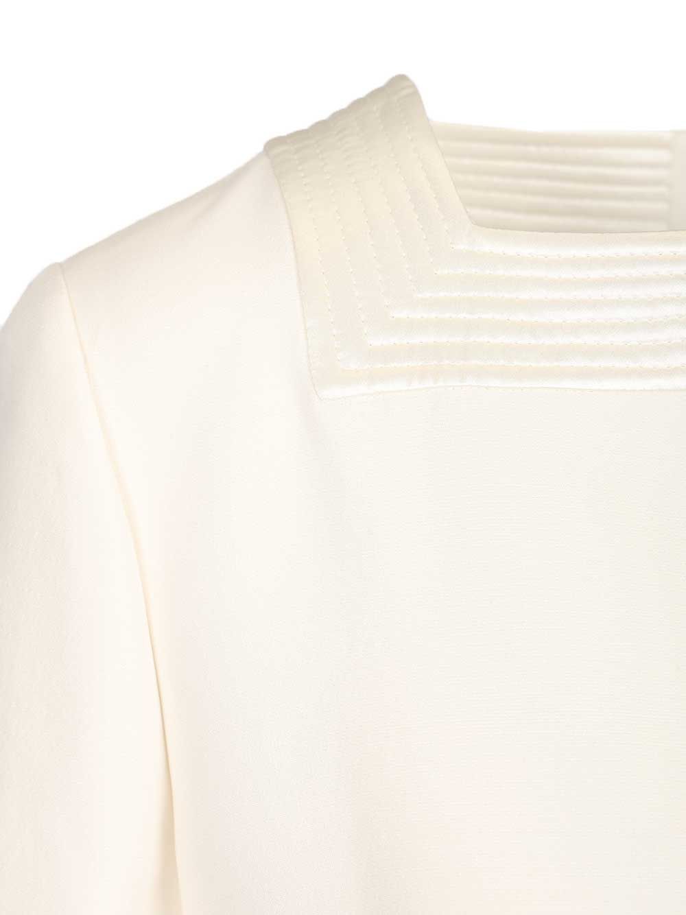 Valentino Garavani Short Crepe Couture Dress Abiti - Bianco | 70009c339ea0a4fd502fc387f501190c7e510d5e