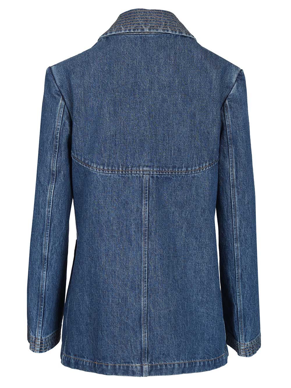 Valentino Garavani Denim Jacket Giacche - Blu | 8eebf3b4a6f9571b5e6f82249bb897595d274545