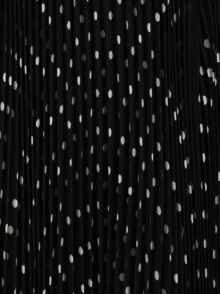 Valentino Garavani Silk Polka Dot Skirt Gonne - Nero | c884894473ee1d49249b3f135b217d4c97557b5c