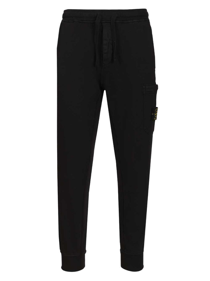 Stone Island Fleece Jogger Pants Trousers - Nero | 6b939fcf5abc4a3bbb37bfb8db20344895b2c331