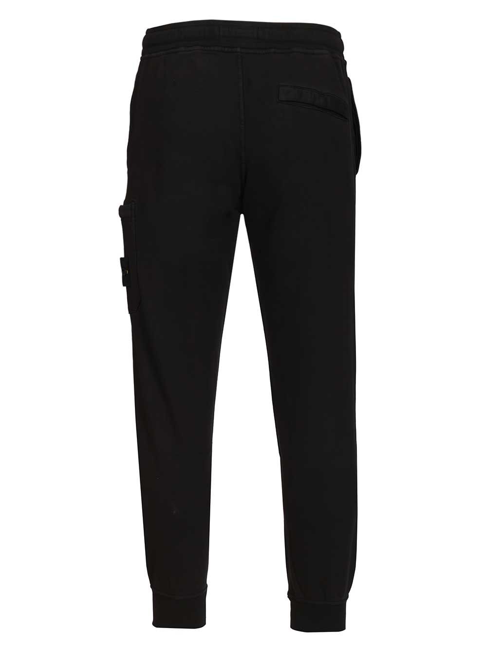 Stone Island Fleece Jogger Pants Trousers - Nero | 1823d00c6acf3a8e577723cd6b853f85c2ce415e