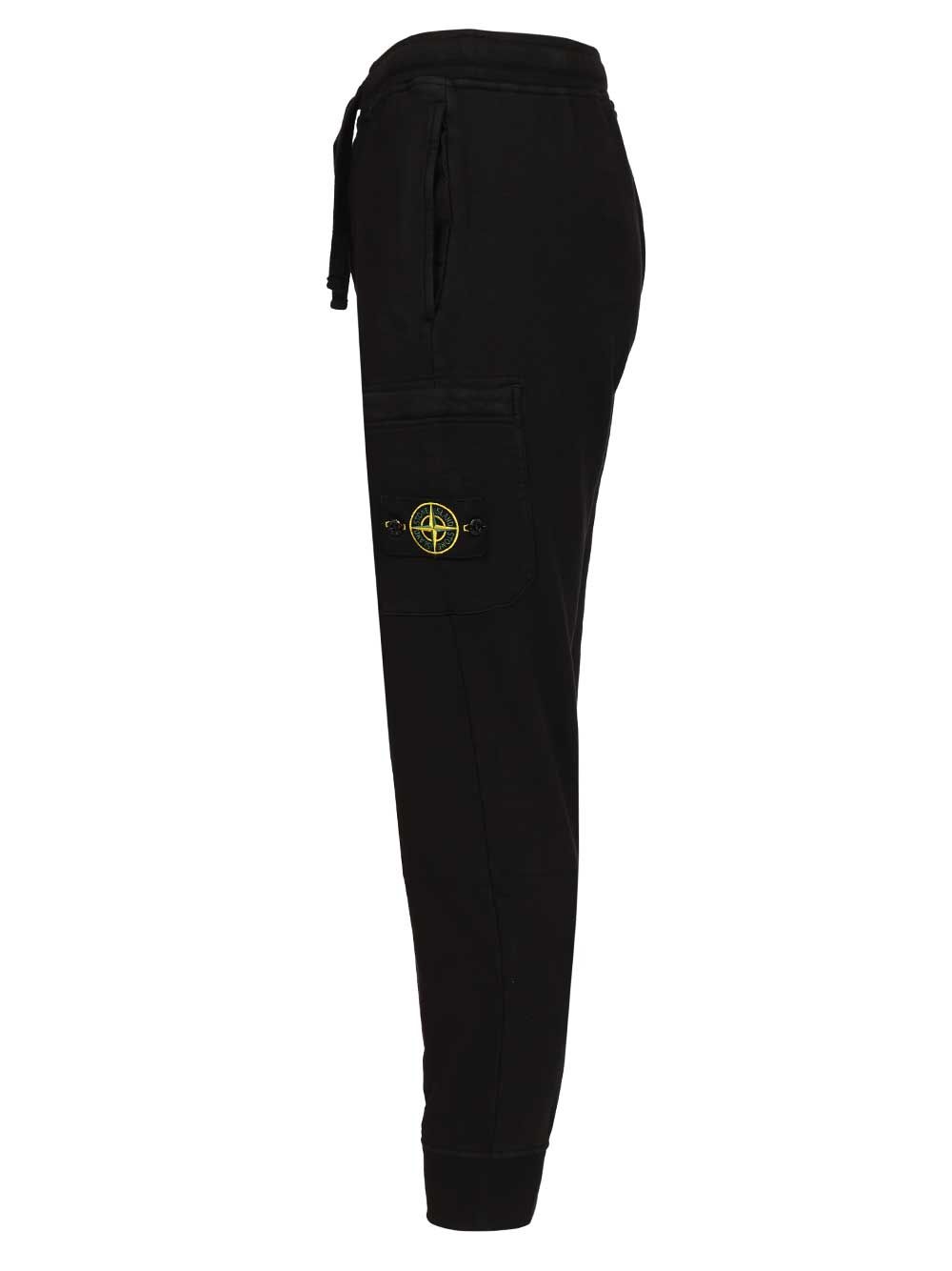 Stone Island Fleece Jogger Pants Trousers - Nero | a0774c105be0a217ad4488f6b1b4f226ef62350b