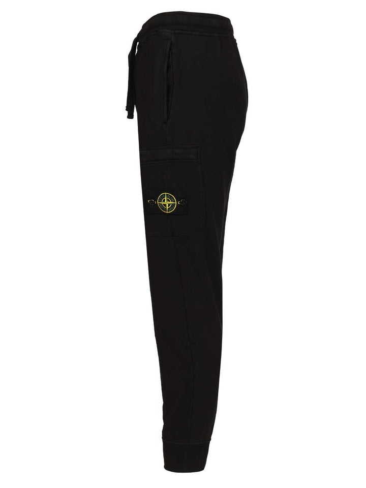 Stone Island Fleece Jogger Pants Trousers - Nero | a0774c105be0a217ad4488f6b1b4f226ef62350b