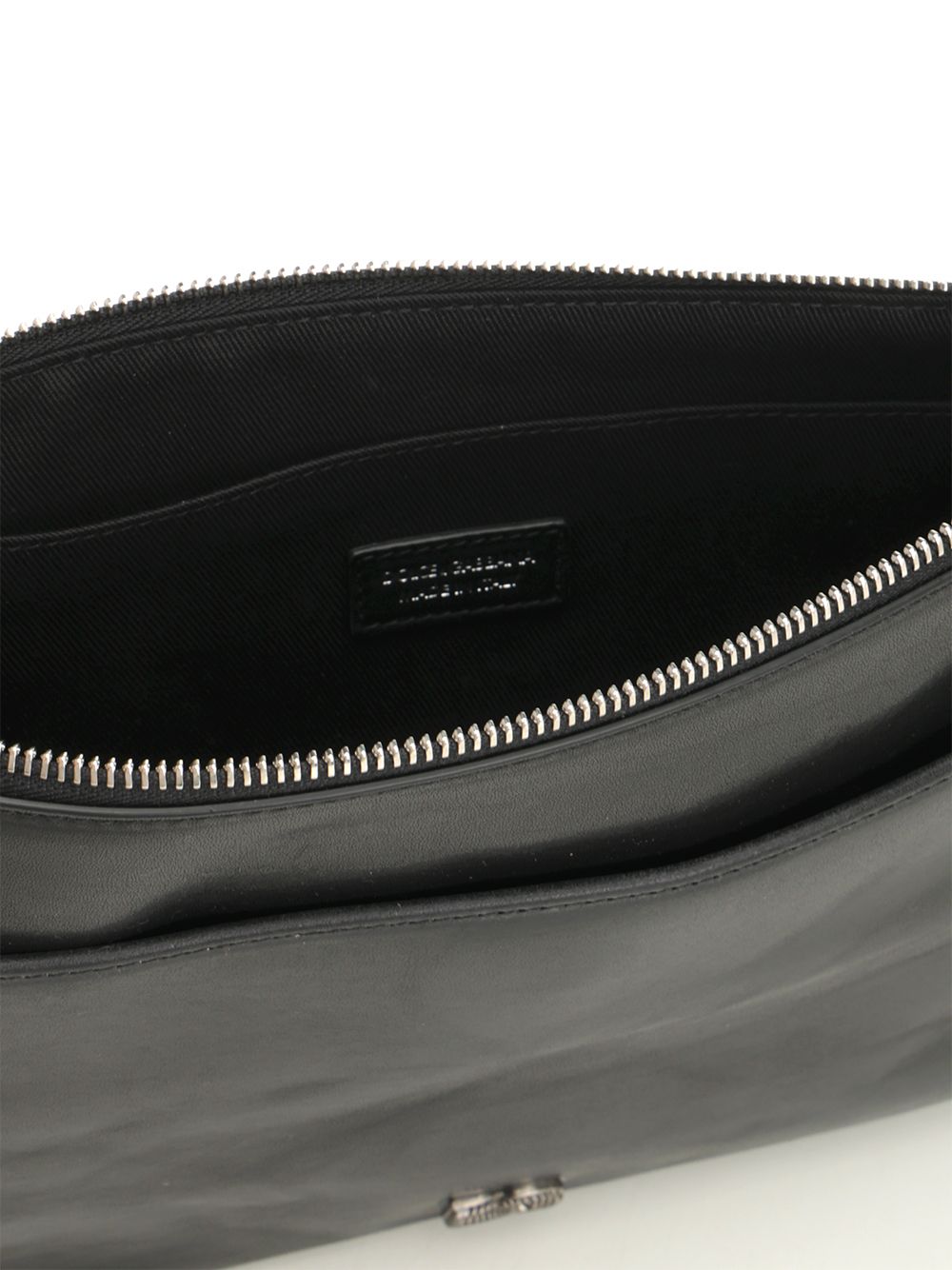Dolce & Gabbana Tempesta Calfskin Toiletry Bag Small leather goods - Nero | a657dcfe956916f6daaa9911420623d708dce427