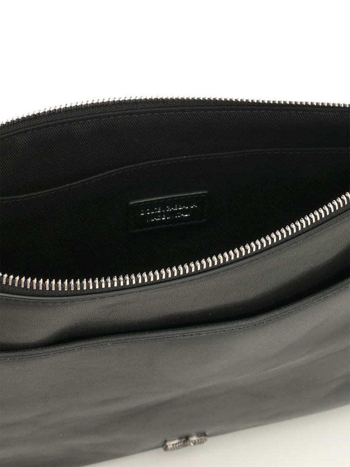 Dolce & Gabbana Tempesta Calfskin Toiletry Bag Small leather goods - Nero | a657dcfe956916f6daaa9911420623d708dce427