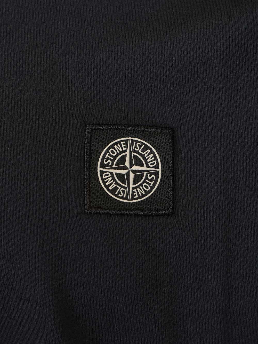 Stone Island Cotton Jersey T-Shirt - Blu | 456061af461818dbd1718f68c39d97e631dcac9d