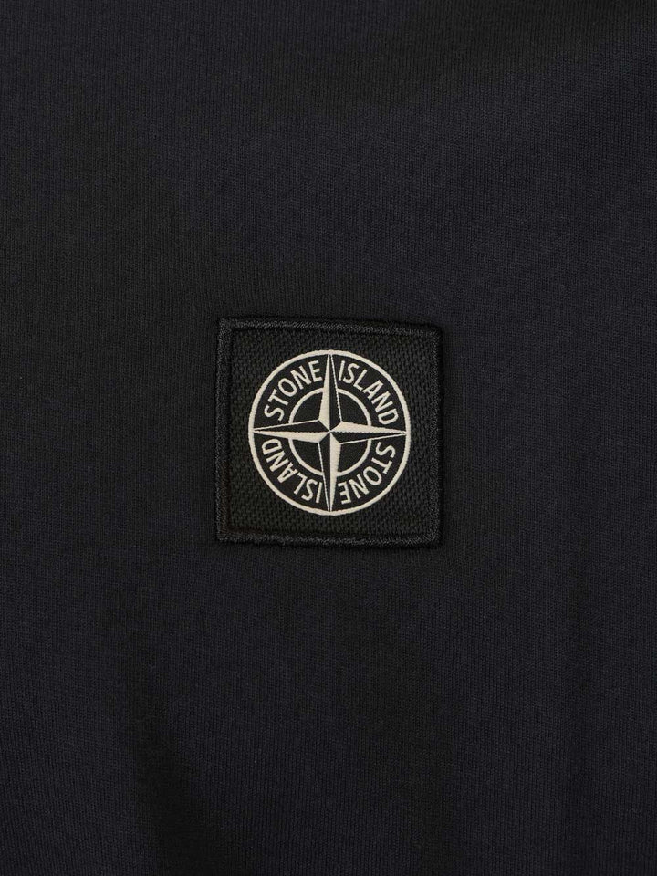 Stone Island Cotton Jersey T-Shirt - Blu | 456061af461818dbd1718f68c39d97e631dcac9d