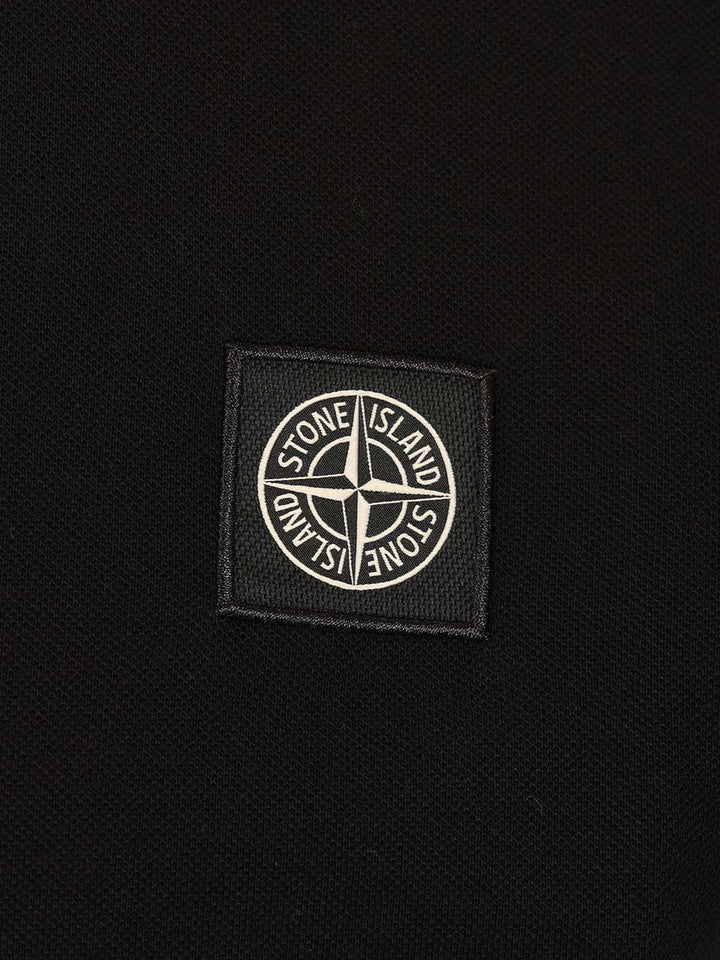 Stone Island Organic Cotton Polo shirt - Nero | b524c9cc96436c9863d86add00d3cb21d0b20848