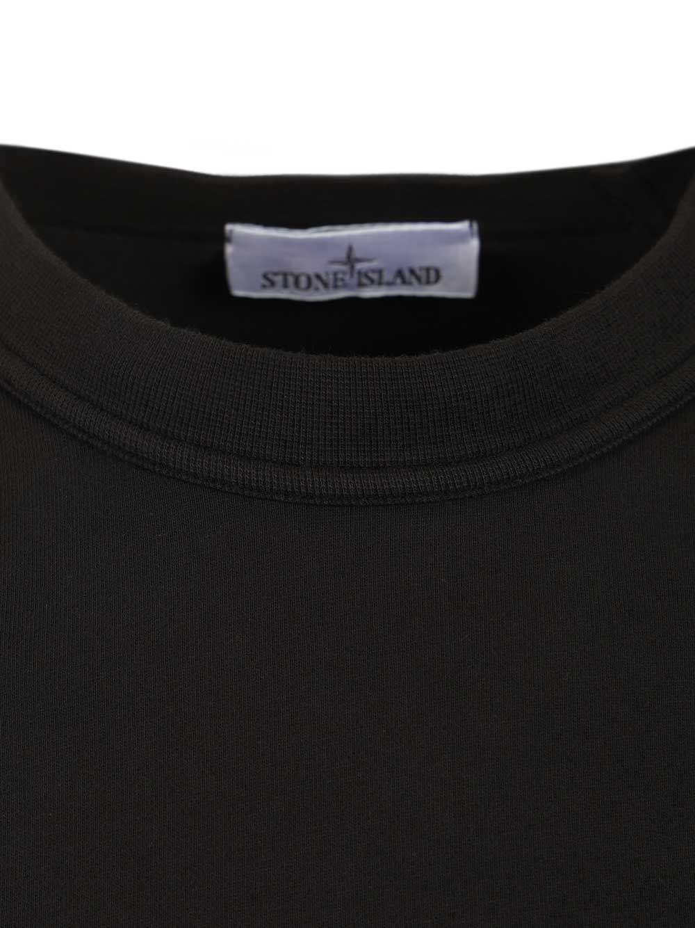 Stone Island Crewneck Sweatshirt Sweatshirts - Nero | ebeb2f0f18fb9a616232497a930d48aa8181f58d