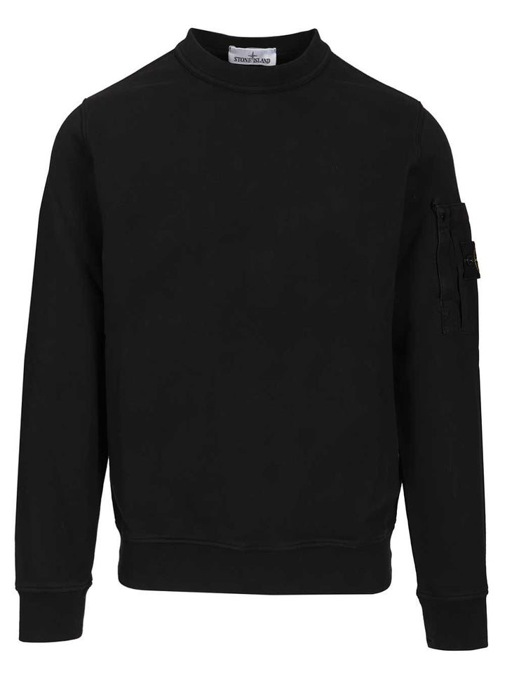 Stone Island Crewneck Sweatshirt Sweatshirts - Blu | 3f8a2af0122a259821bf3bfb1dc36e644f6d7d61