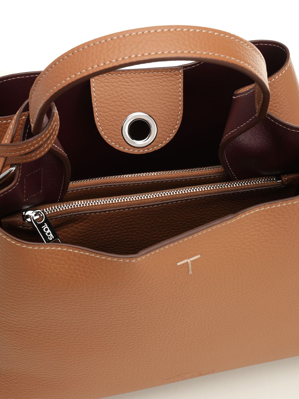 Tod'S Micro Leather Bag Handbags - Marrone | 2057c1a781b88b4e7d70a0eb0d725aae069becbe