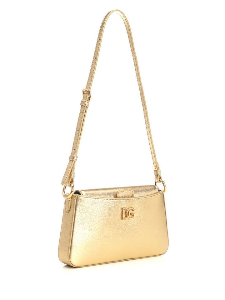 Dolce & Gabbana Phone Bag Shoulder Bags - Oro | 3d26bcbe79c299a60c248f1b2bc0d1b1812c6c77