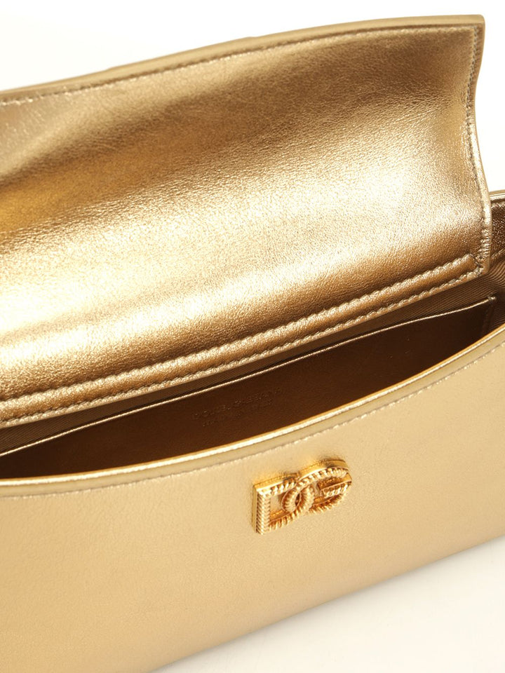 Dolce & Gabbana Phone Bag Shoulder Bags - Oro | 89f02a7e93ddfce3d51be70c8af77e69a068c2db