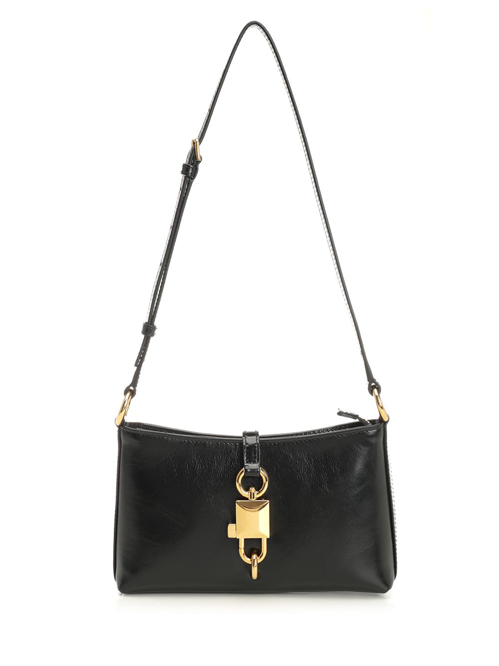 Dolce & Gabbana Lock Shoulder Bag Shoulder Bags - Nero | 7f32281f82c56e11a351f9c03d39b6397fc0247b