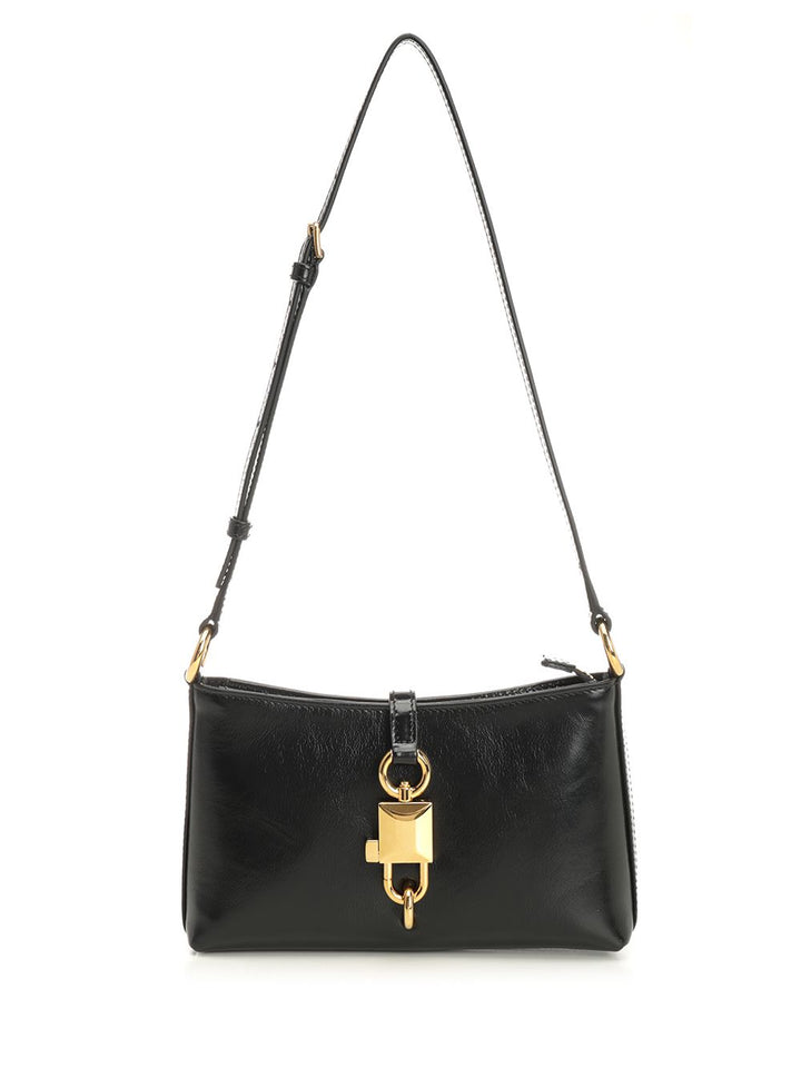 Dolce & Gabbana Lock Shoulder Bag Shoulder Bags - Nero | 7f32281f82c56e11a351f9c03d39b6397fc0247b