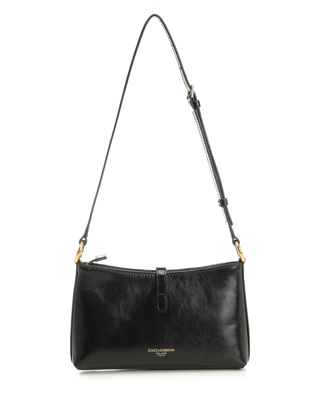Dolce & Gabbana Lock Shoulder Bag Shoulder Bags - Nero | e025ba390ef874b2a1cb1cfff509317e16cbb7a8