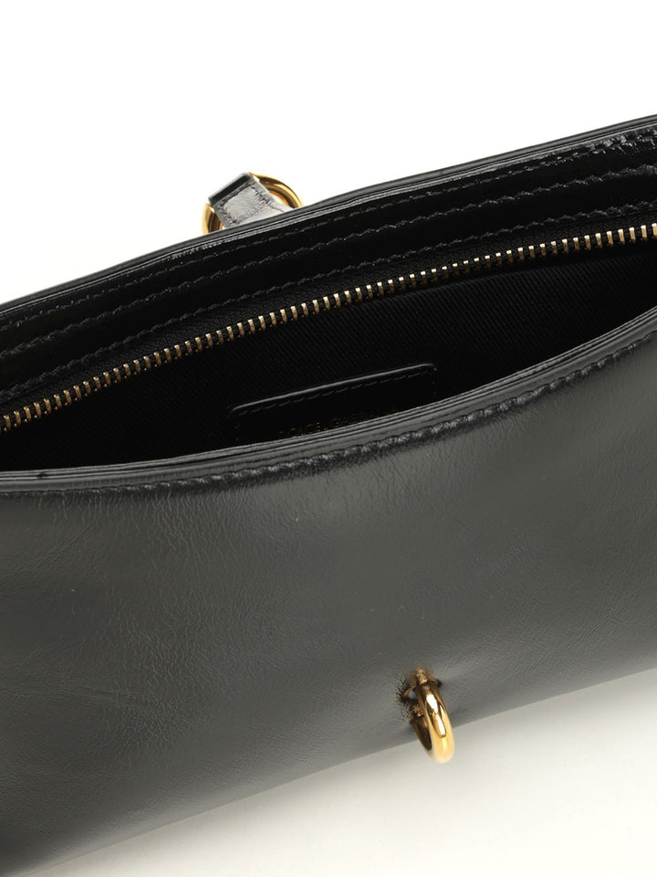 Dolce & Gabbana Lock Shoulder Bag Shoulder Bags - Nero | 2aab09ba0f4baa8466c4a14850220bc61946b121