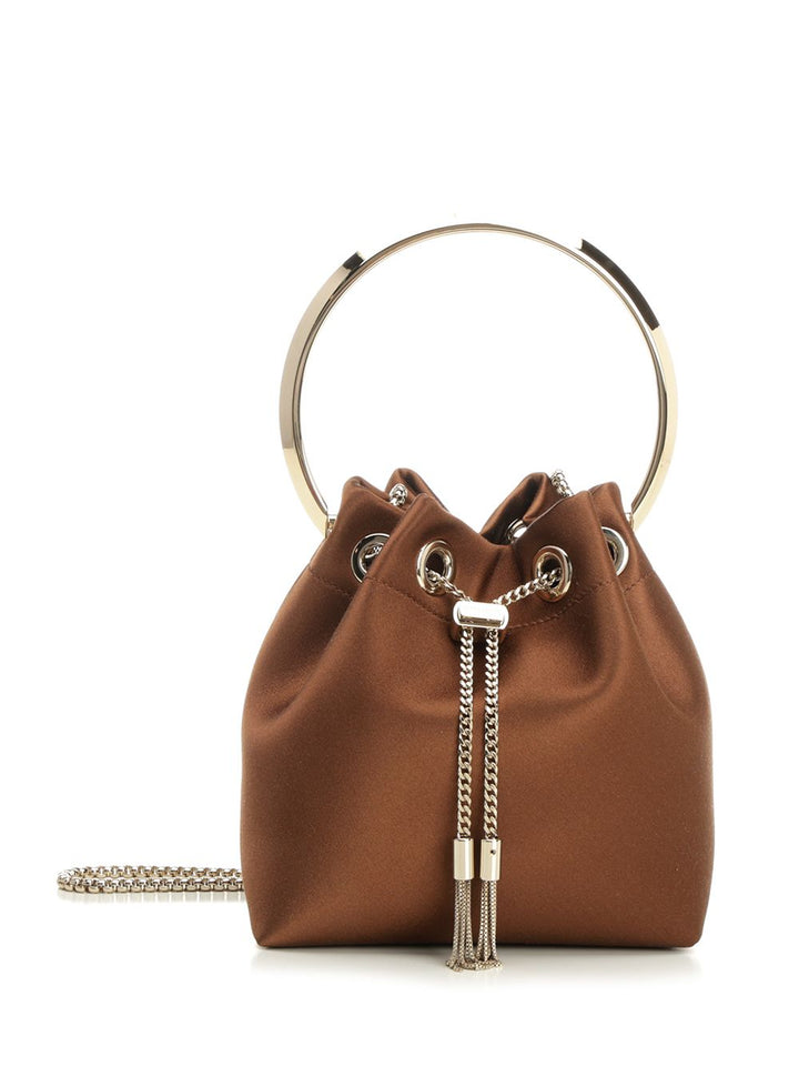 Jimmy Choo Bon Bon Handbags - Marrone | f0bee3c92f4a741a81a5d52a28a4267b845fe54e