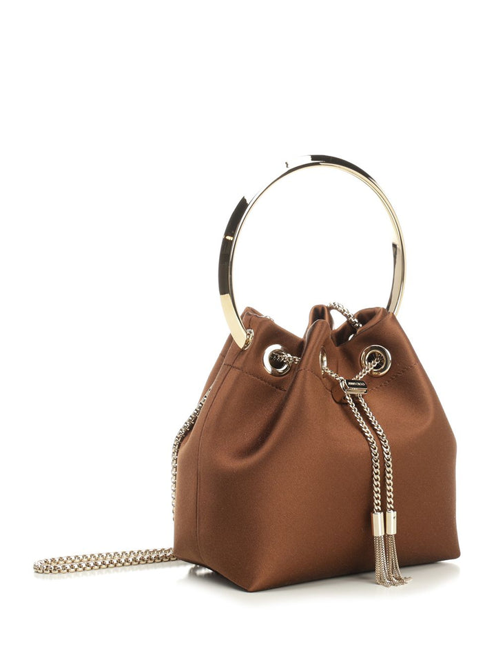 Jimmy Choo Bon Bon Handbags - Marrone | edd78e2a5ebf434da4c97a8cb45bc89ede0d0b20