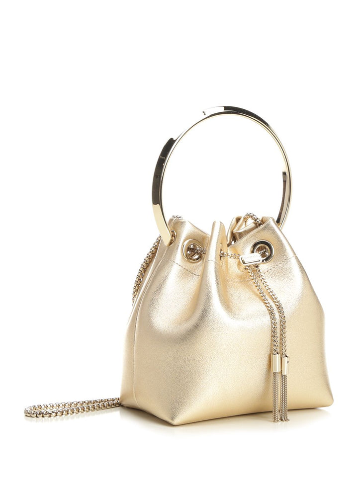 Jimmy Choo Bon Bon Handbags - Oro | 5d6b96c40bd607f0c51bfdf9ca286d2384a15ec8