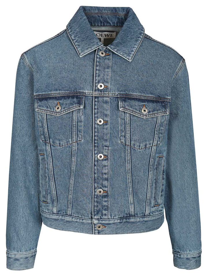 Loewe Anagram Denim Jacket Gonne - Blu | 3771b7765218011cc2c8dd962853205eda500dd7